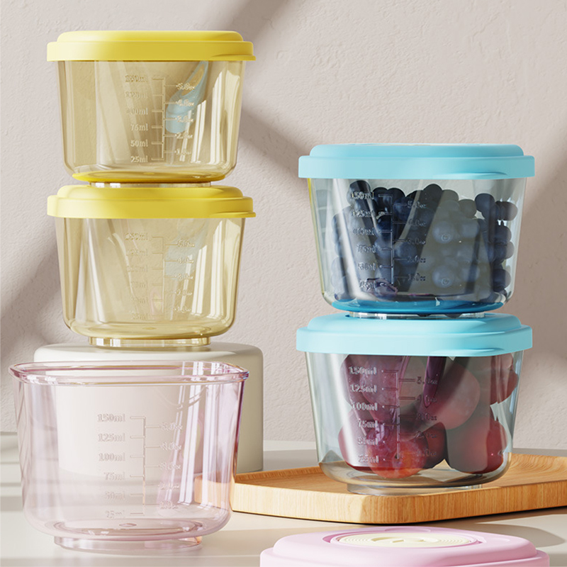 Baby Food Jar - 6개 아기 음식 보관 용기 -