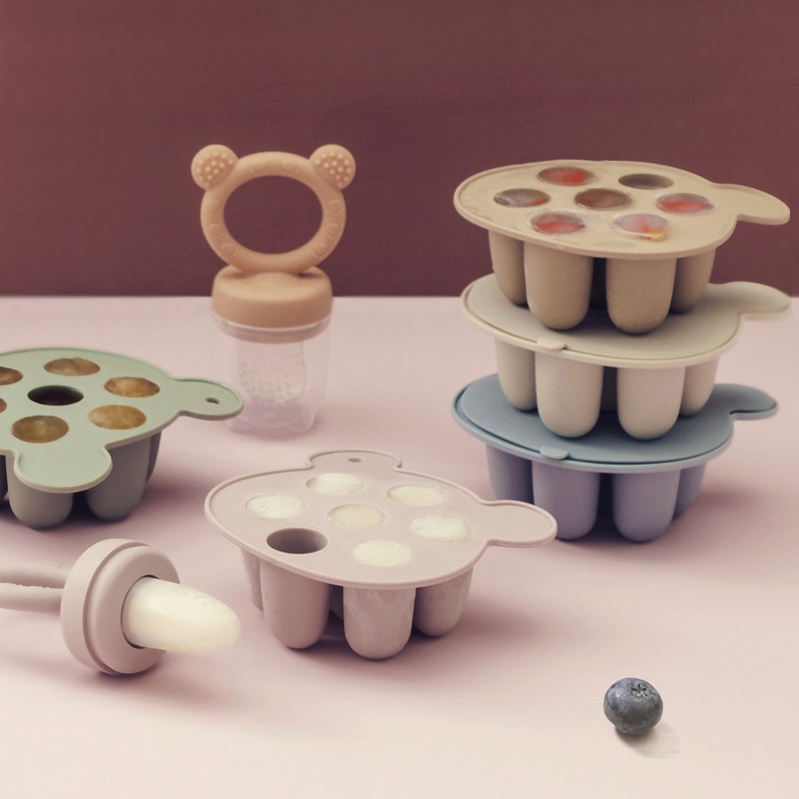 Baby Food Category - 아기 아이스크림 실리콘 몰드 아이스크림 메이커