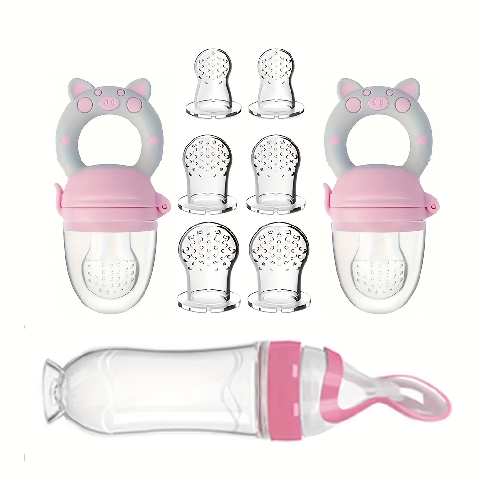 Baby Food Jar - 9pcs 먹이 칼: 쌀 시리얼용 스푼