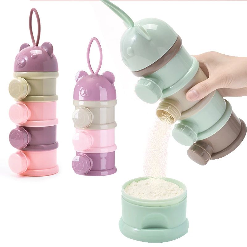Baby Food Category - 3/4 레이어 아기 휴대용 이유식 보관