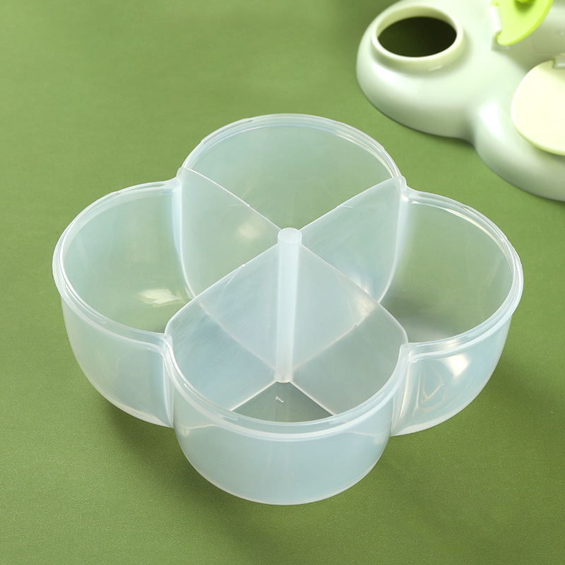 휴대용 클로버 4칸 분유 캐니스터, 원터치 뚜껑 밀폐형 - Baby Food Category 리뷰 및 가격