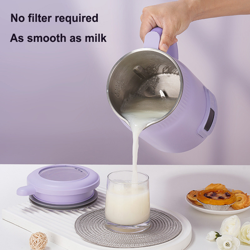 새로운 가정용 필터없는 두유 기계 1000ml 다기능  - Baby Food Filter 리뷰 및 가격