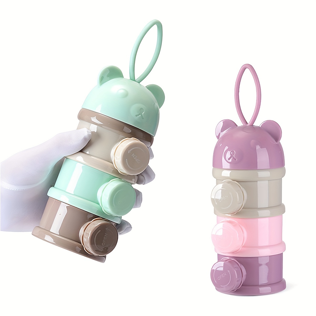 스트랩이 있는 대용량 아기 분유 용기, 분유 디스펜서, - Baby Food Category 리뷰 및 가격