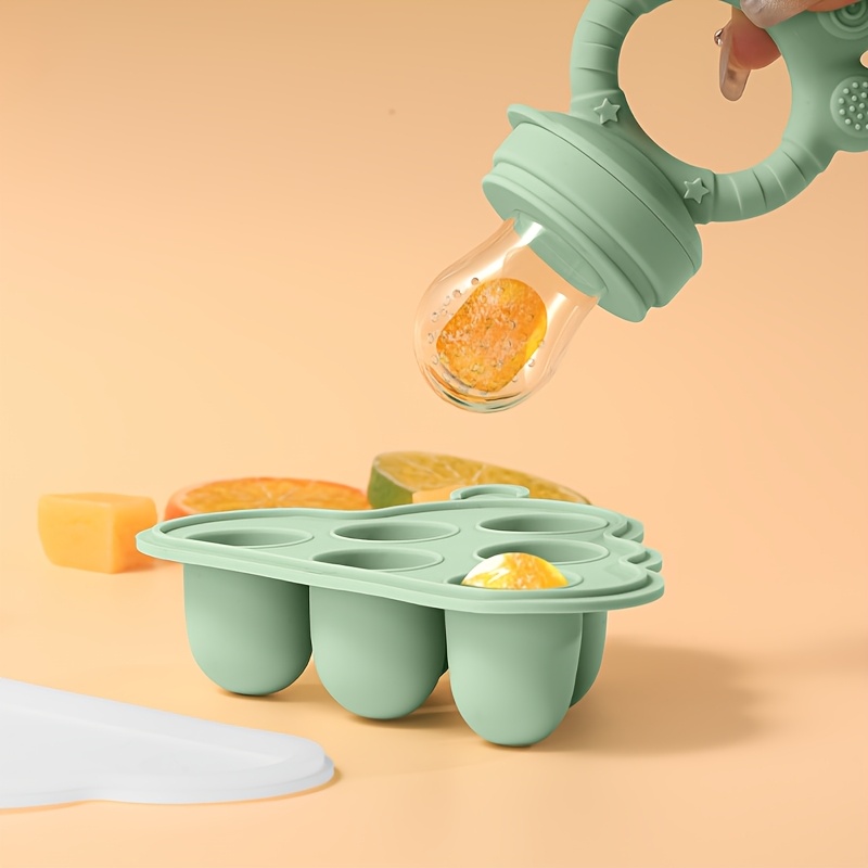 2pcs/1pc 뚜껑이있는 미니 베이비 과일 야채 냉동 - Baby Food Category 리뷰 및 가격