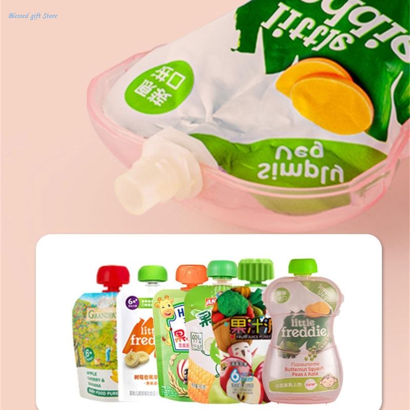 대부분의 이유식 스퀴즈 파우치 베이비 용품용 스퀴즈 방 - Baby Food Filter 리뷰 및 가격