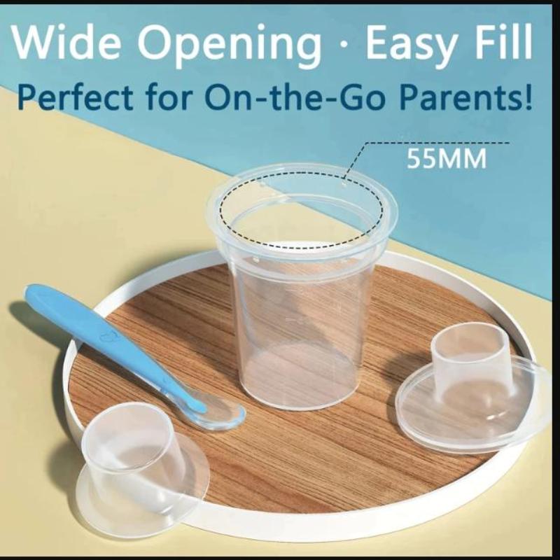 New-1Set 80ML 아기 분유 디스펜서 휴대용 아 - Baby Food Category 리뷰 및 가격