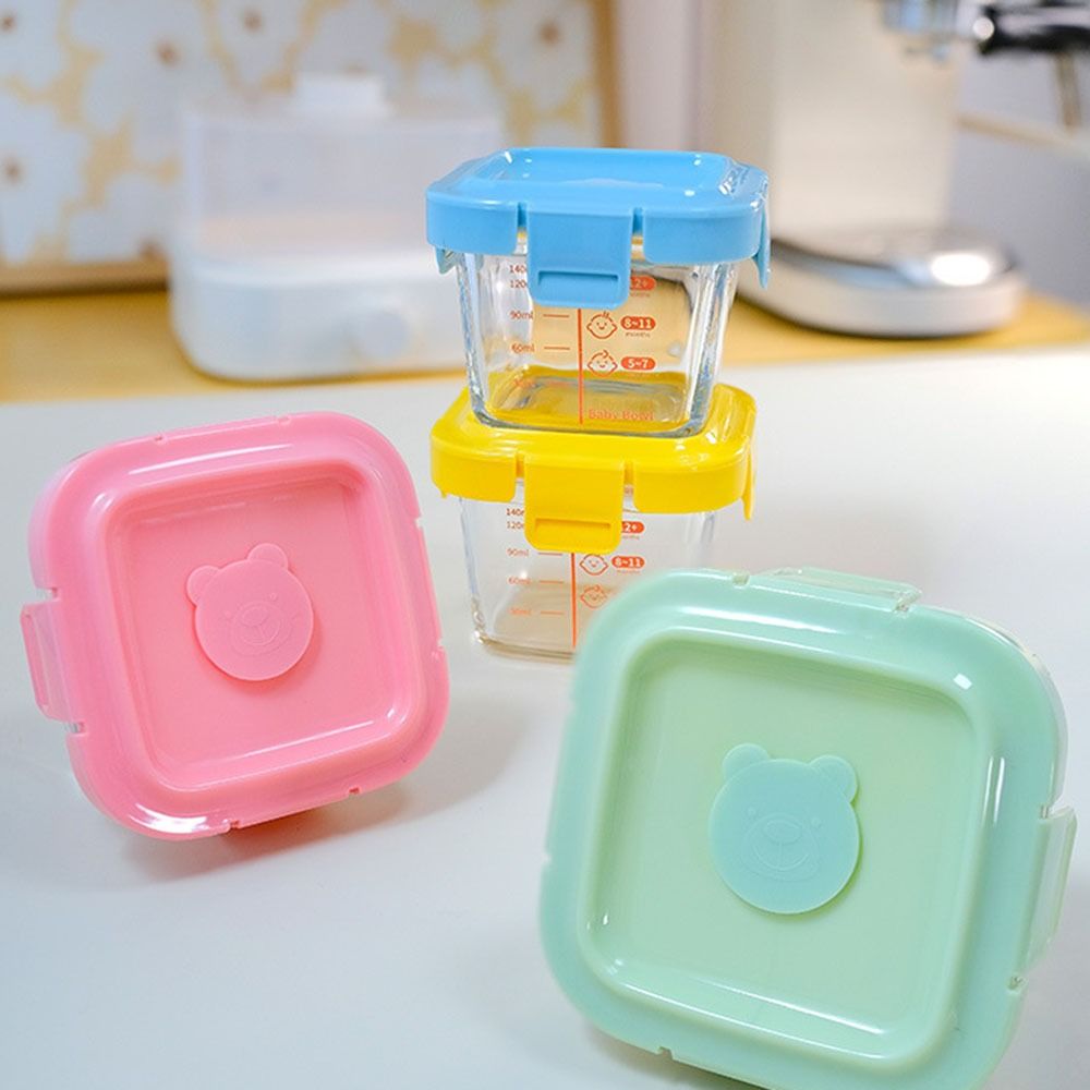 새로운 170ml 식품 보관 용기 냉동 유리 이유식 컵 - Baby Food Jar 리뷰 및 가격