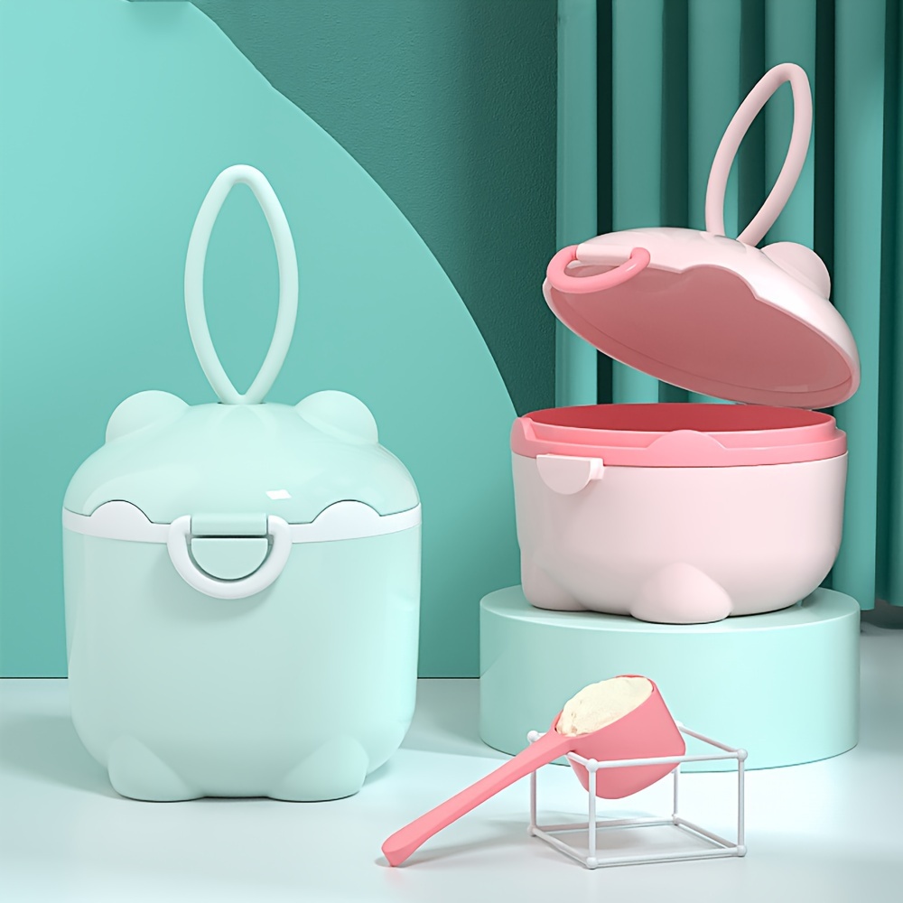 1pc 휴대용 4층 분유 상자, 분유 용기, 식품 저장 - Baby Food Category 리뷰 및 가격