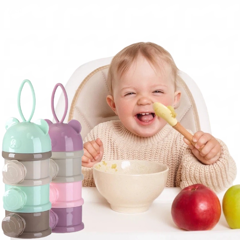 3/4 레이어 아기 휴대용 이유식 보관 상자 다중 개방 - Baby Food Category 리뷰 및 가격